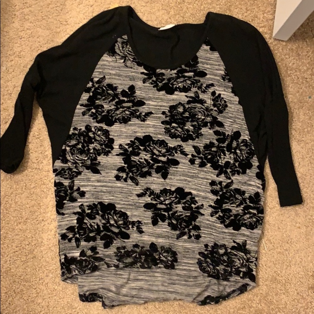 Half sleeve top